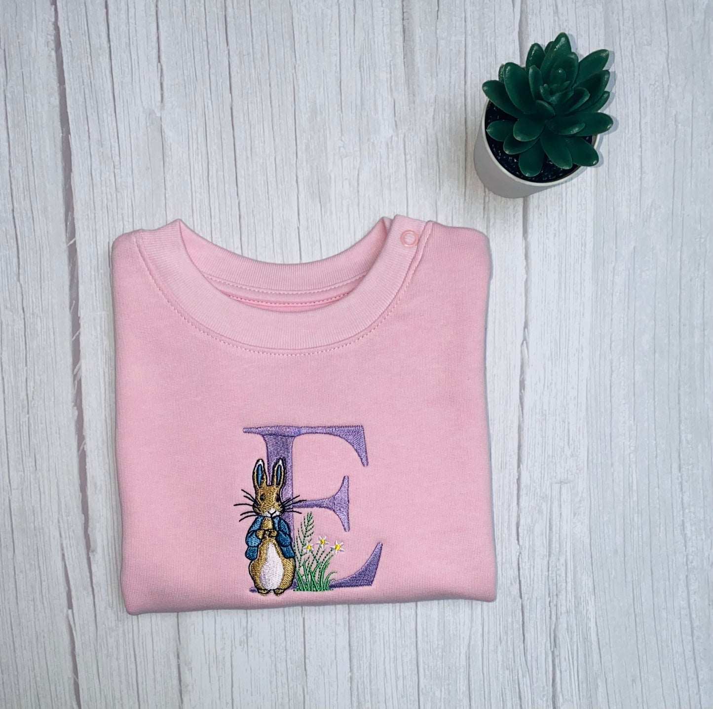 Kid’s Personalised Peter rabbit initials tracksuit