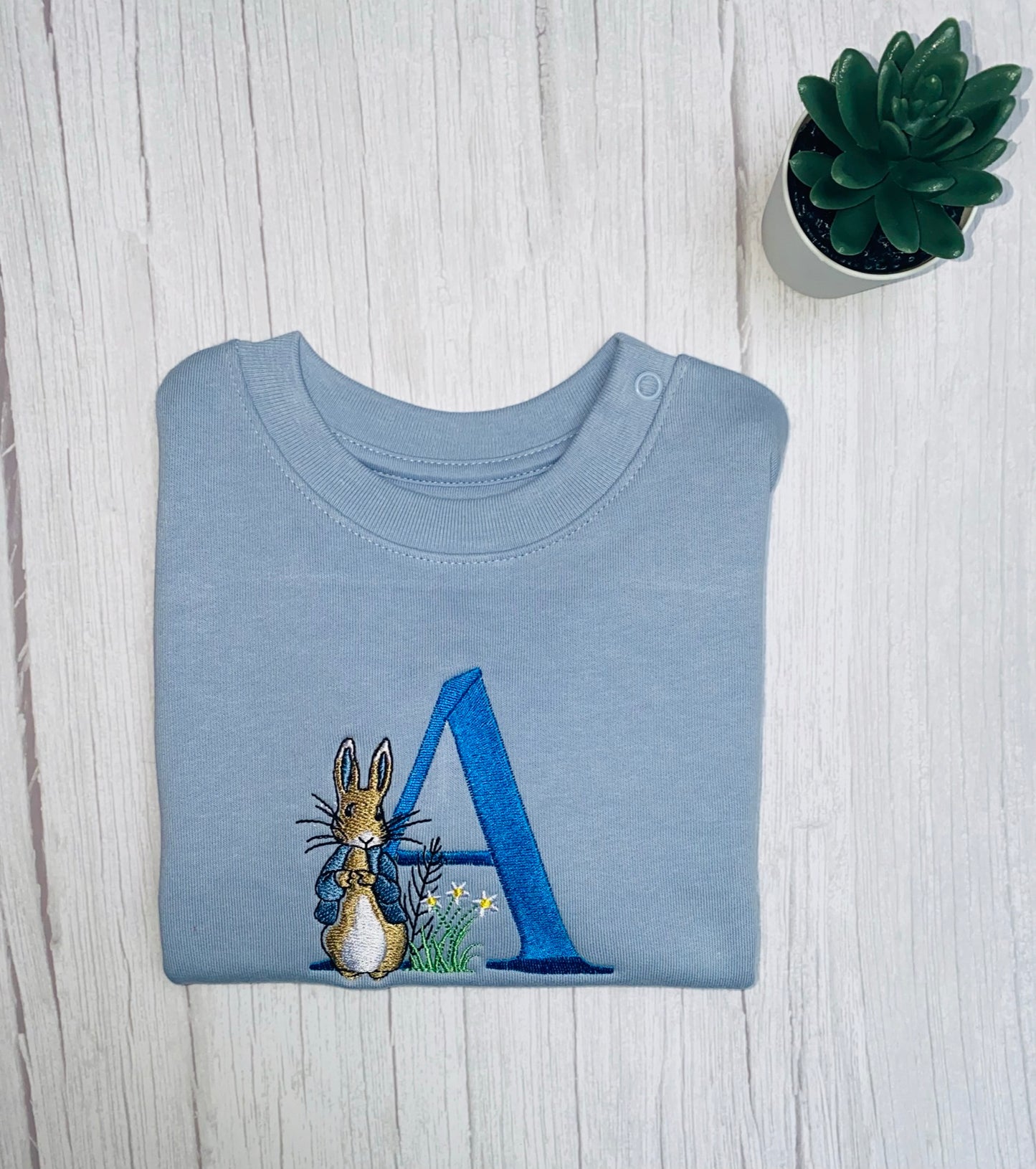 Kid’s Personalised Peter rabbit initials tracksuit